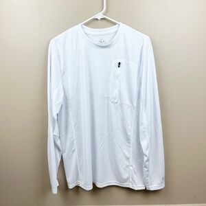 HUK Mens Icon X Pocket Shirt Long-Sleeve Performance Fishing Shirt Size Medium